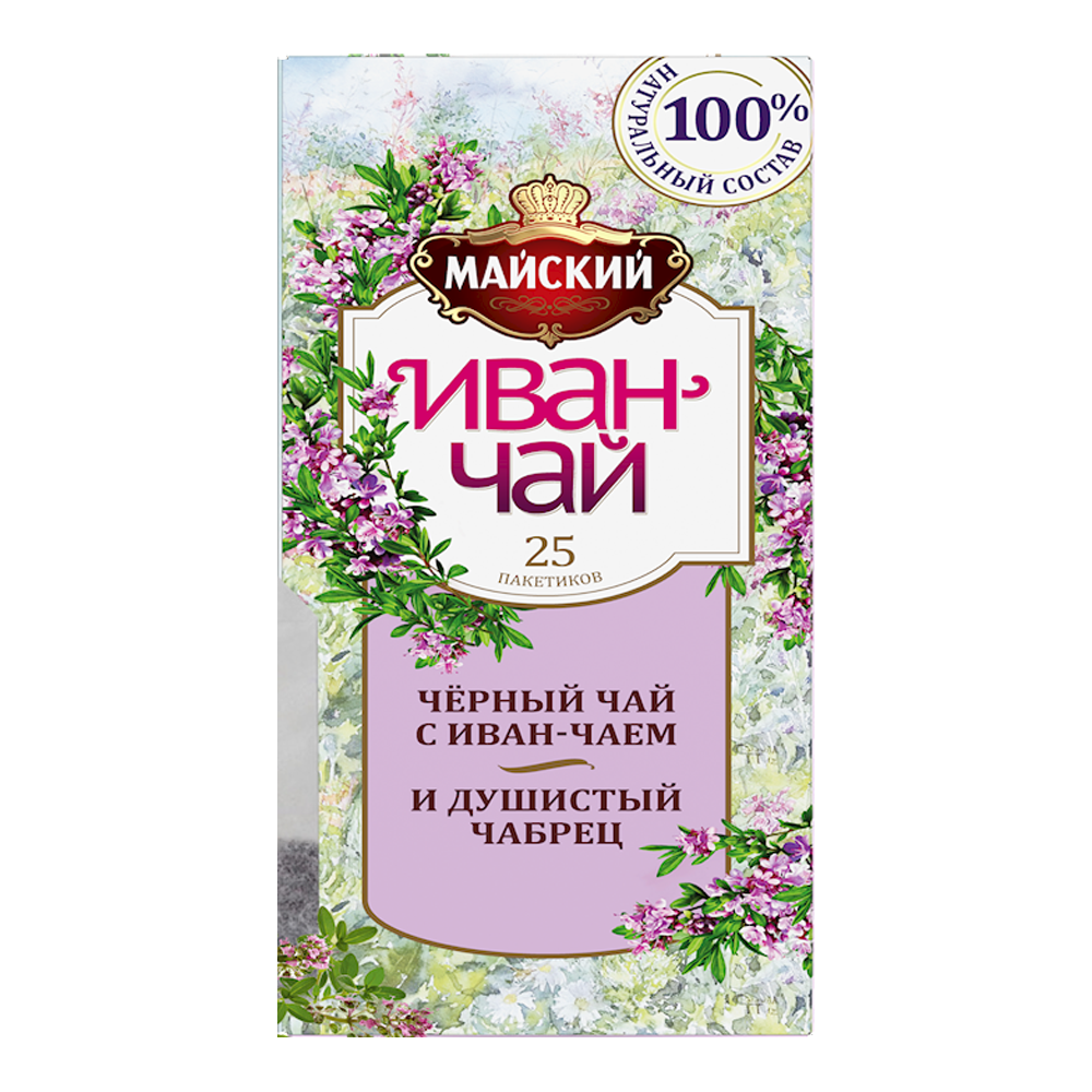 Чай черный Иван-чабрец (Чабрец) – 25 пакетиков